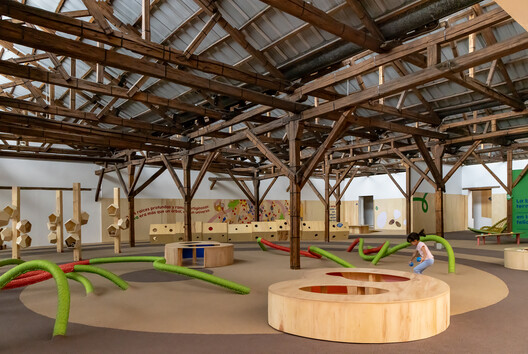 Awawa Interactive Science Museum / Morphism - Interior Photography, Wood, Beam