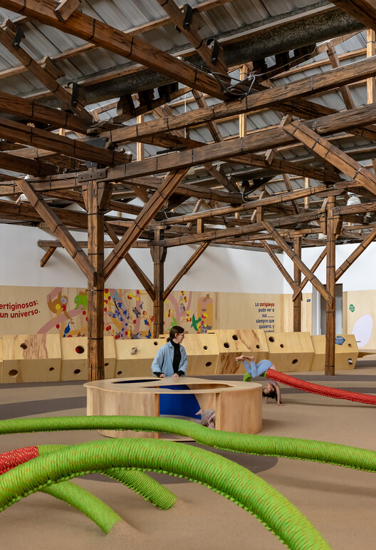 Awawa Interactive Science Museum / Morphism - Interior Photography, Wood, Beam