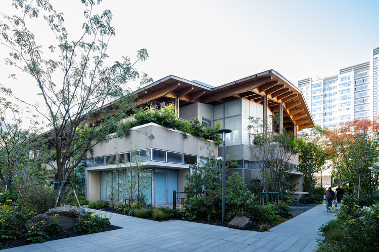  嘉定万科未来城市春熙集和鼓浪馆 / 致正建筑工作室 - 建筑图, 花园, 阳台