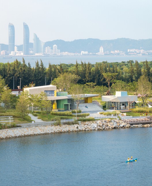 Nerve Lab. Experimental Sports Support Buildings on Double Happiness Island / Studio 10 Nerve Lab. Experimental Sports Support Buildings on Double Happiness Island / Studio 10 - Image 10 of 40