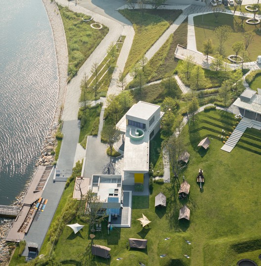 Nerve Lab. Experimental Sports Support Buildings on Double Happiness Island / Studio 10 Nerve Lab. Experimental Sports Support Buildings on Double Happiness Island / Studio 10 - Image 25 of 40