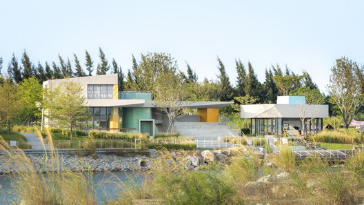 Nerve Lab. Experimental Sports Support Buildings on Double Happiness Island / Studio 10 Nerve Lab. Experimental Sports Support Buildings on Double Happiness Island / Studio 10 - Exterior Photography