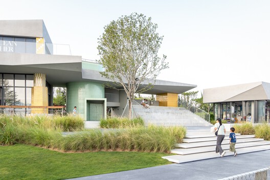 Nerve Lab. Experimental Sports Support Buildings on Double Happiness Island / Studio 10 Nerve Lab. Experimental Sports Support Buildings on Double Happiness Island / Studio 10 - Exterior Photography