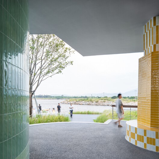 Nerve Lab. Experimental Sports Support Buildings on Double Happiness Island / Studio 10 Nerve Lab. Experimental Sports Support Buildings on Double Happiness Island / Studio 10 - Exterior Photography