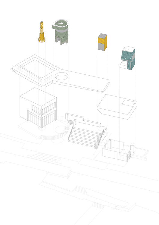 Nerve Lab. Experimental Sports Support Buildings on Double Happiness Island / Studio 10 Nerve Lab. Experimental Sports Support Buildings on Double Happiness Island / Studio 10 - Image 34 of 40