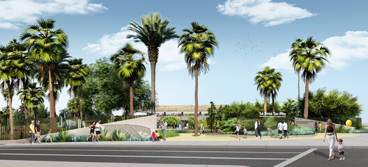 WEISS/MANFREDI Reveals Updated Designs for La Brea Tar Pits Transformation in Los Angeles - Image 7 of 11