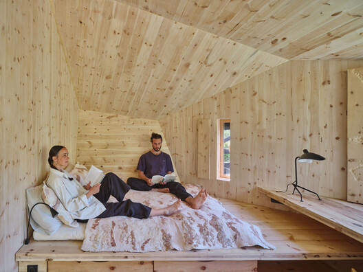 Forestone / IAAC Forestone / IAAC - Fotografía interior, Madera, Dormitorio