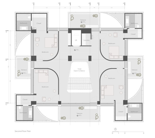 Double Side House / bood design bureau - Image 19 of 20