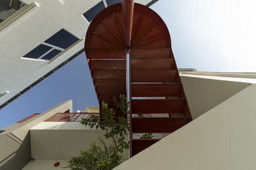 Sadec Garden Hotel / PAU Architects Sadec Garden Hotel / PAU Architects - Interior Photography, Wood, Stairs, Handrail