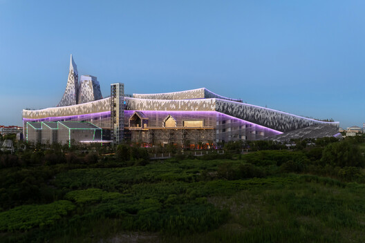 Baoshan Waste-to-Energy Center / Ballistic Architecture Machine - Exterior Photography