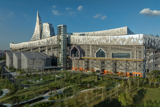 Baoshan Waste-to-Energy Center / Ballistic Architecture Machine - Exterior Photography