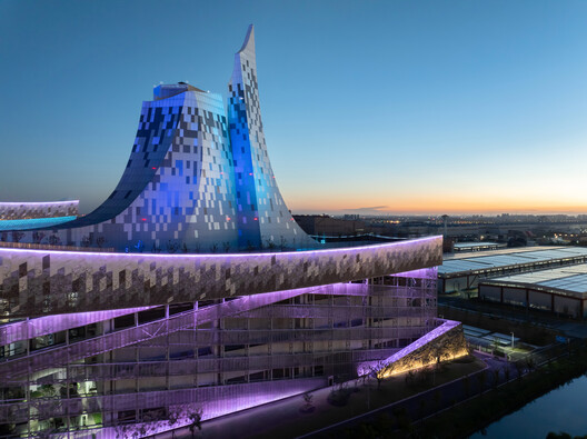 Baoshan Waste-to-Energy Center / Ballistic Architecture Machine - Exterior Photography