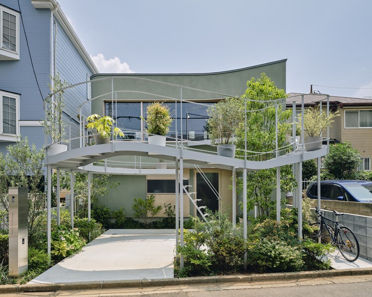 中野之家 / HOAA / Hiroyuki Oinuma Architect & Associates - 建筑图, 阳台