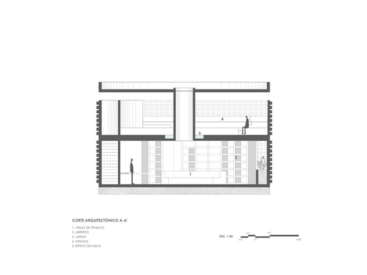 Centro de Reflexión y Lectura CERESO 2 / Antonio Garza Ferrigno Centro de Reflexión y Lectura CERESO 2 / Antonio Garza Ferrigno - Imagen 17 de 18