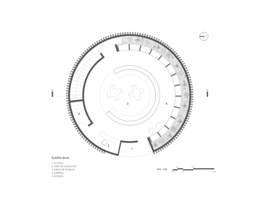 Centro de Reflexión y Lectura CERESO 2 / Antonio Garza Ferrigno Centro de Reflexión y Lectura CERESO 2 / Antonio Garza Ferrigno - Imagen 15 de 18