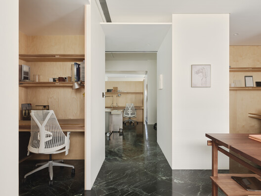 Waterfrom Design's Office / Waterfront Design - Interior Photography, Wood, Table, Lighting, Chair