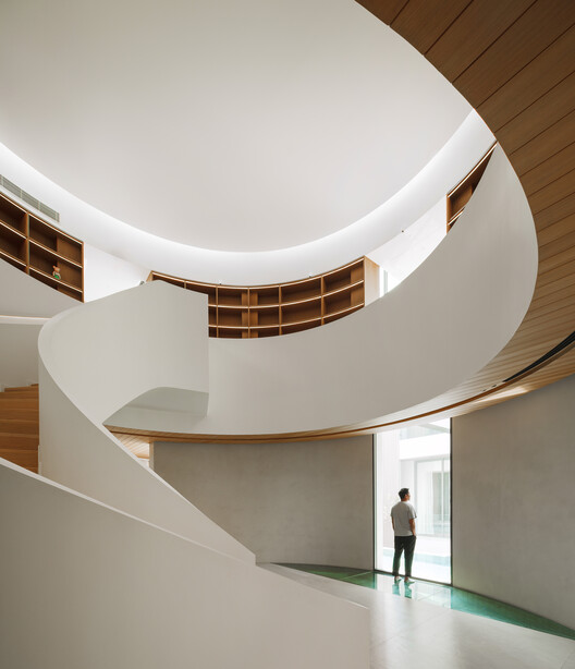 Axis of Growth House / Elemental Living - Interior Photography, Stairs, Wood