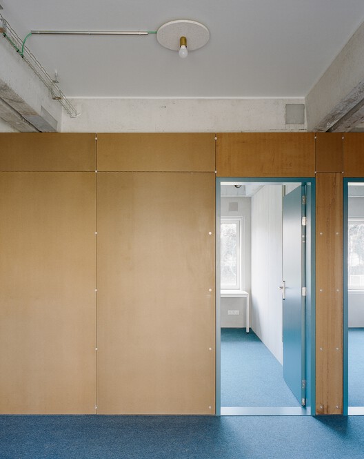 WVDM Living Lab / MAKER architecten - Interior Photography, Wood, Door