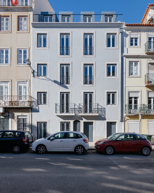 Edifício Belavista à Lapa 76 / ALA.rquitectos - Fotografia de Exterior, Balcão