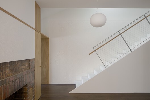 A Light Addition / Office MI—JI - Interior Photography, Stairs, Wood, Handrail