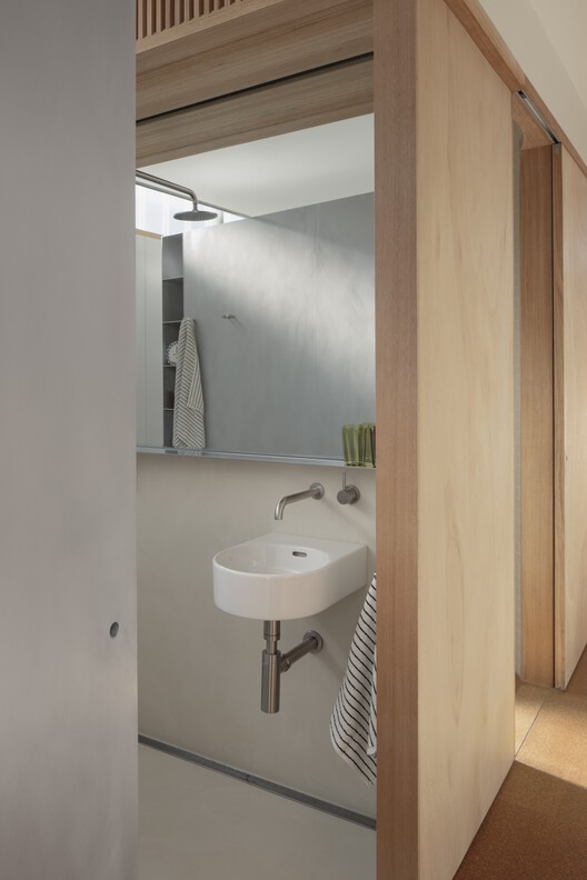 A Light Addition / Office MI—JI - Interior Photography, Bathroom, Wood, Sink