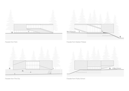 Zviad Gamsakhurdia Presidential Center / Tsanava + Maisuradze + T-architects Zviad Gamsakhurdia Presidential Center / Tsanava + Maisuradze + T-architects - Image 32 of 32