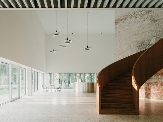 Zviad Gamsakhurdia Presidential Center / Tsanava + Maisuradze + T-architects Zviad Gamsakhurdia Presidential Center / Tsanava + Maisuradze + T-architects - Interior Photography, Stairs, Wood, Concrete