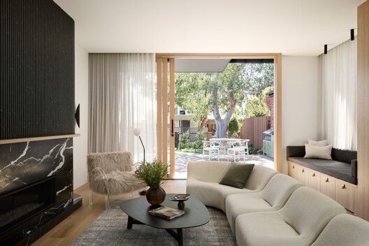 Havenwood / Atlas Architects - Interior Photography, Living Room, Wood, Sofa, Chair