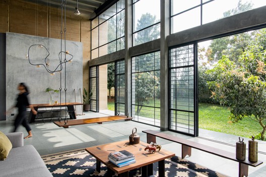 The Matchbox House / STAPATI The Matchbox House / STAPATI - Interior Photography, Wood, Lighting, Chair, Glass