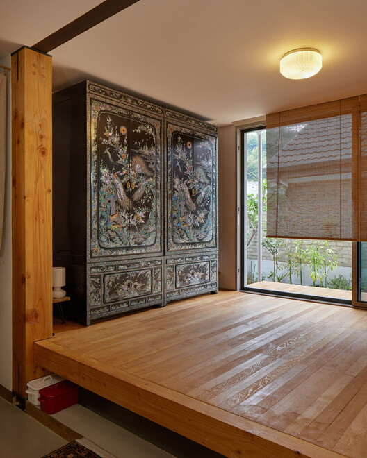 Painter N's House / a.co.lab Painter N's House / a.co.lab - Interior Photography, Wood, Lighting, Bedroom