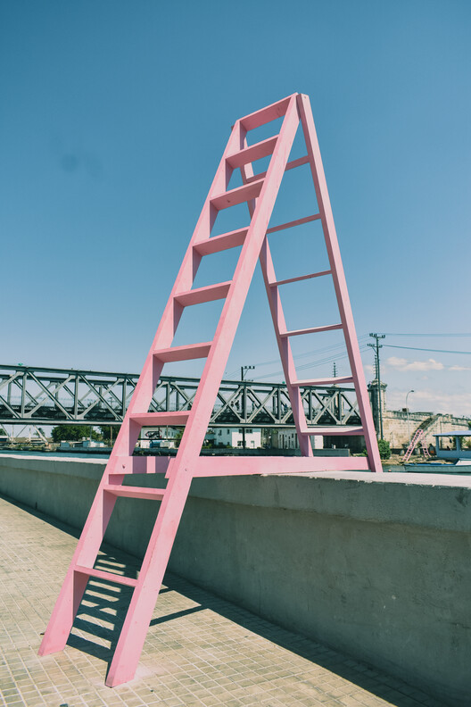 Contrahuella Urban Installation / RW arquitectos Contrahuella Urban Installation / RW arquitectos - Exterior Photography, Stairs, Handrail