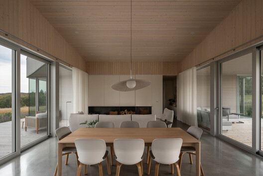 Le Fenil Residence / NatureHumaine - Interior Photography, Dining room, Wood, Chair
