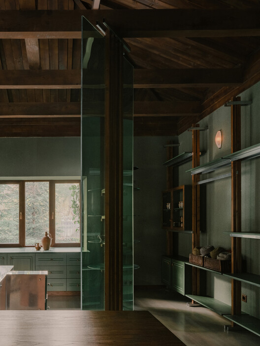 Lopota Gift Shop / Studio Gypsandconcrete - Interior Photography, Wood, Lighting, Glass, Beam