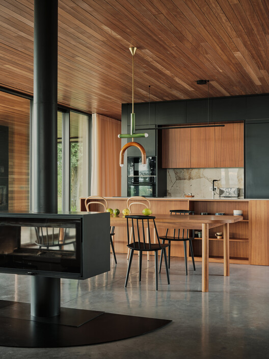 Loredo House NAVC01 / Zooco Estudio - Interior Photography, Kitchen, Wood, Table, Chair