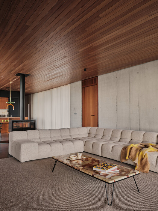 Loredo House NAVC01 / Zooco Estudio - Interior Photography, Living Room, Wood, Chair