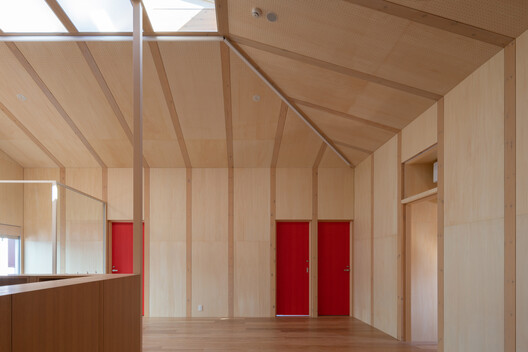 Children and Family Support Center Terra - Interior Photography, Wood