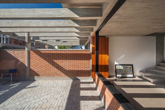 Casas TT / PJV Arquitetura - Fotografía interior, Madera, Ladrillo, Fijación Vigas