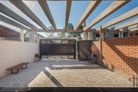 Casas TT / PJV Arquitetura - Fotografía exterior, Madera, Concreto, Fijación Vigas, Ladrillo