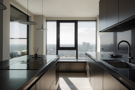 Bunker Tower / Powerhouse Company Bunker Tower / Powerhouse Company - Interior Photography, Kitchen, Countertop, Glass