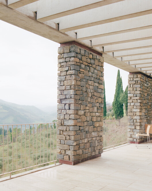 Effevu House  / ellevuelle architetti - Interior Photography, Brick, Column, Concrete