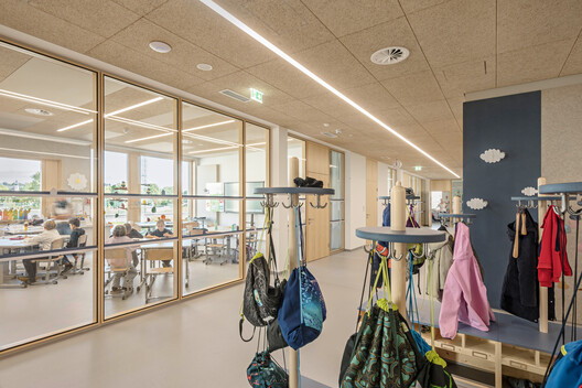 Oberwart Education Campus / Franz&Sue - Interior Photography, Closet