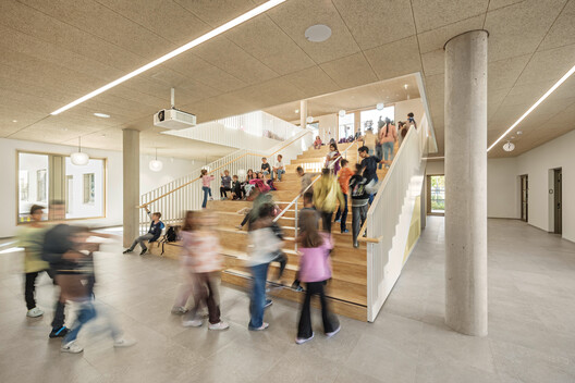 Oberwart Education Campus / Franz&Sue - Interior Photography, Stairs