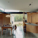 Ironbark House / Not All Architecture - Interior Photography, Houses, Kitchen, Door, Countertop, Lighting, Table, Chair