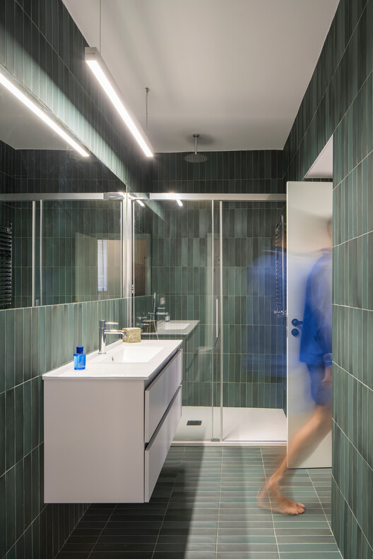 casa EME / gon architects - Fotografía interior, Baño, Vidrio