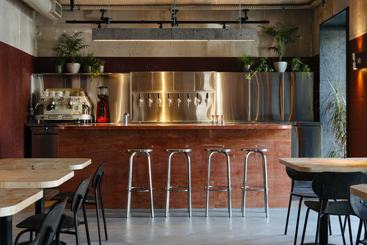 Niko Restaurant / Gaya Sofoyan Niko Restaurant / Gaya Sofoyan - Interior Photography, Kitchen, Wood, Lighting, Countertop, Chair