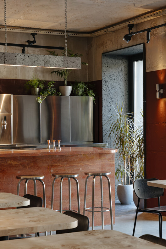 Niko Restaurant / Gaya Sofoyan Niko Restaurant / Gaya Sofoyan - Interior Photography, Kitchen, Wood, Table, Lighting, Chair, Countertop