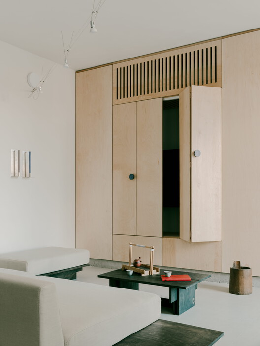 Unit 20 / studio2AM - Interior Photography, Wood, Lighting, Table, Chair