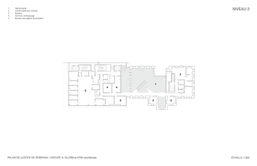 Roberval Courthouse / Groupe A - Image 23 of 28