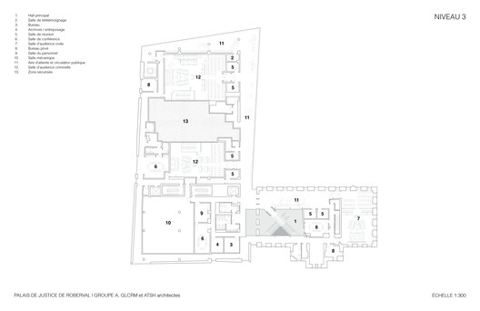 Roberval Courthouse / Groupe A - Image 24 of 28