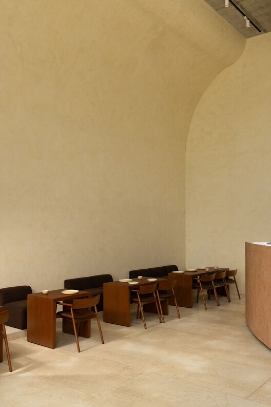 Eventide Coffee / Billboards - Interior Photography, Dining room, Wood, Chair